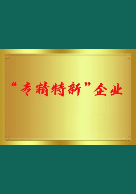 专精(jīng)特新(xīn)企业